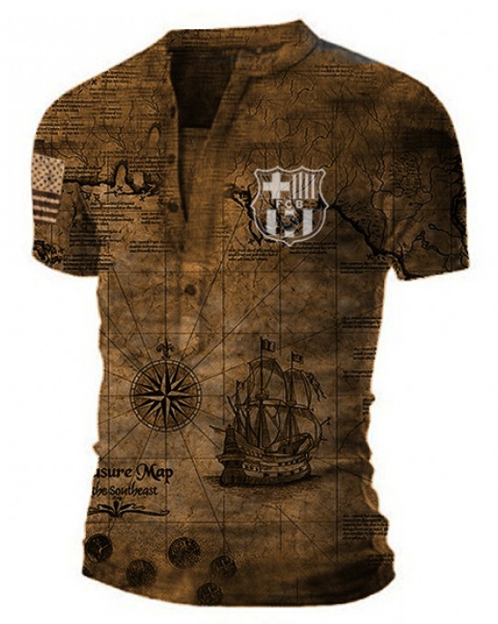 Casual stand collar short sleeve men's T-shirt HF0706-04-02 Casual stand collar short sleeve men's T-shirt HF0706-04-02