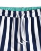 Mens Classic Striped Print Loose Quick Dry Drawstring Waist Holiday Beach Board Shorts Mens Classic Striped Print Loose Quick Dry Drawstring Waist Holiday Beach Board Shorts